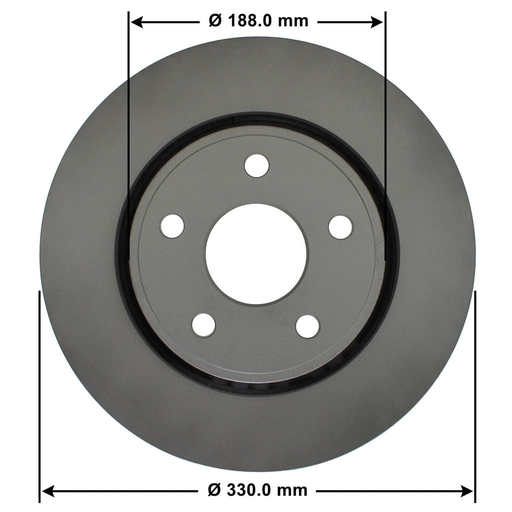 Severe Duty Disc Brake Rotor 72162SD
