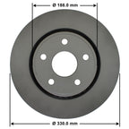 Severe Duty Disc Brake Rotor 72162SD