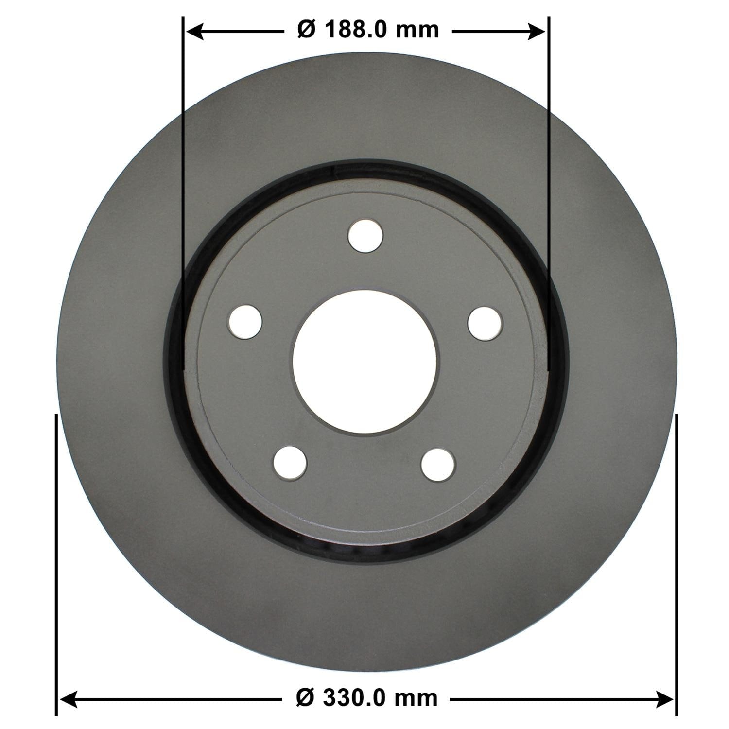 Severe Duty Disc Brake Rotor 72162SD