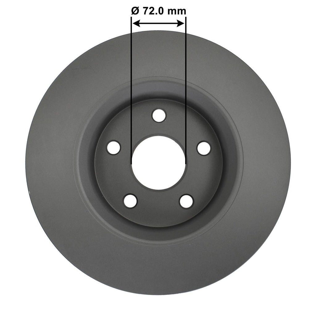 Severe Duty Disc Brake Rotor 72162SD