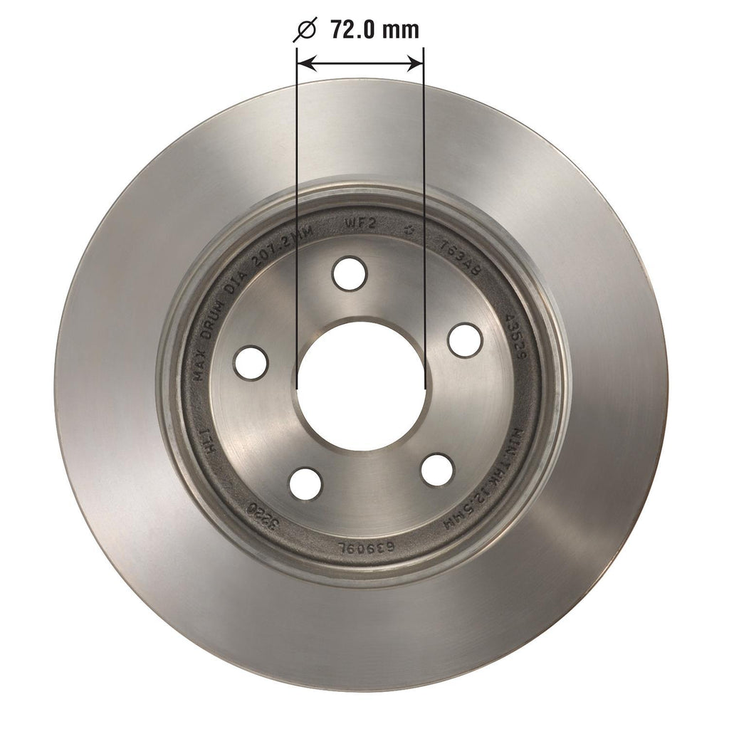 Disc Brake Rotor 72163