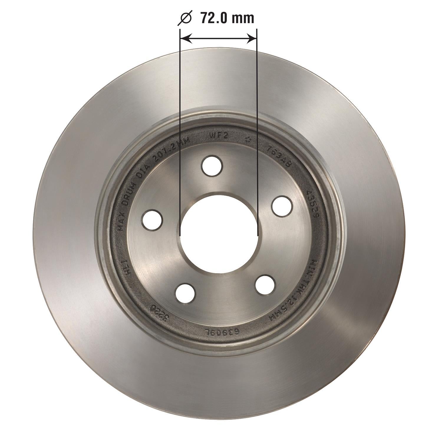 Disc Brake Rotor 72163
