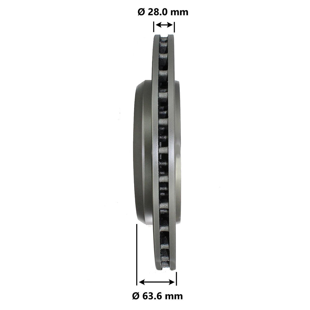 Disc Brake Rotor 72212DL