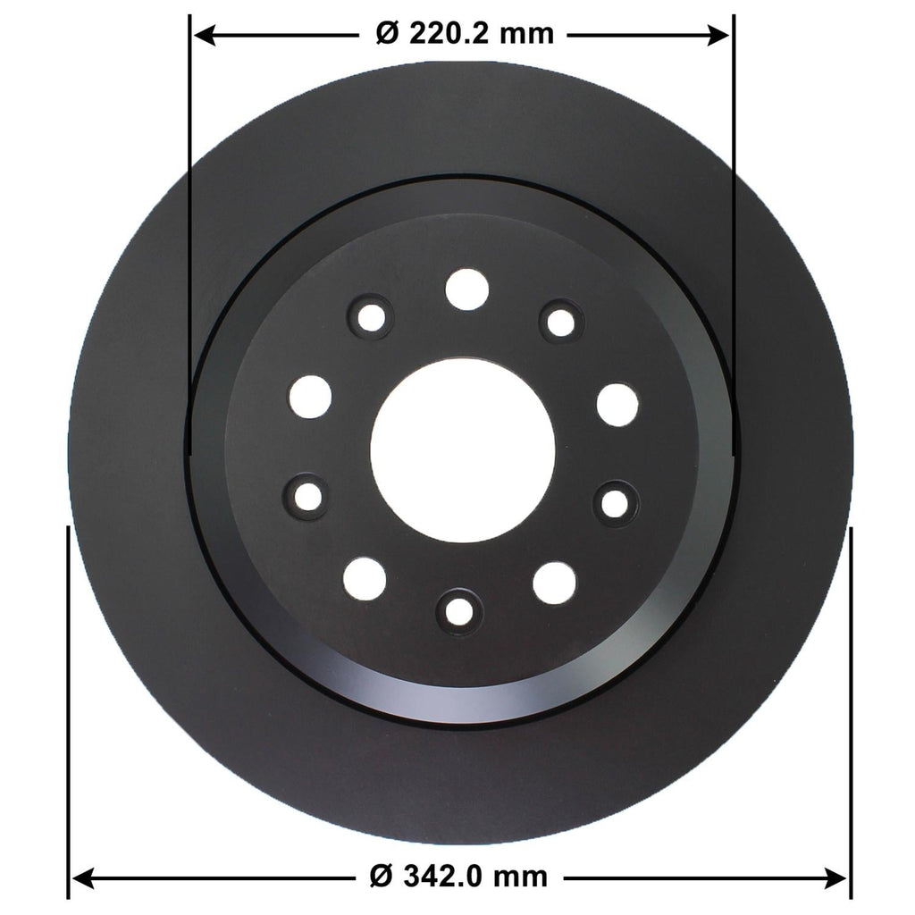 Gold Disc Brake Rotor 72215DG