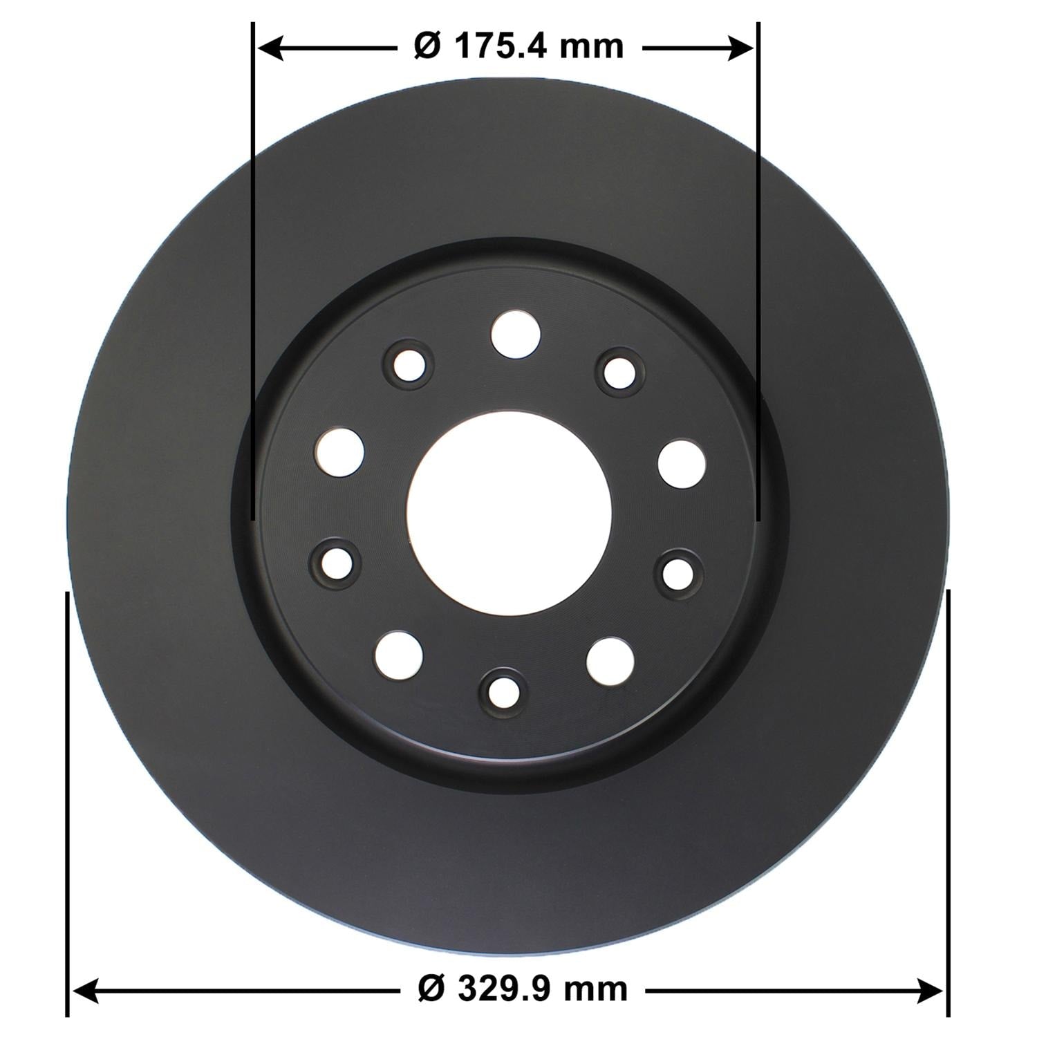 Gold Disc Brake Rotor 72216DG