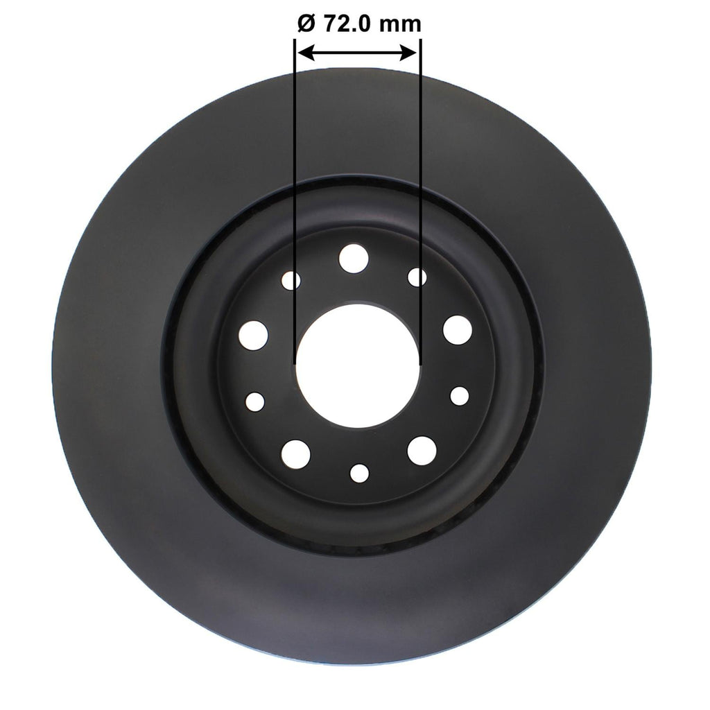 Gold Disc Brake Rotor 72216DG