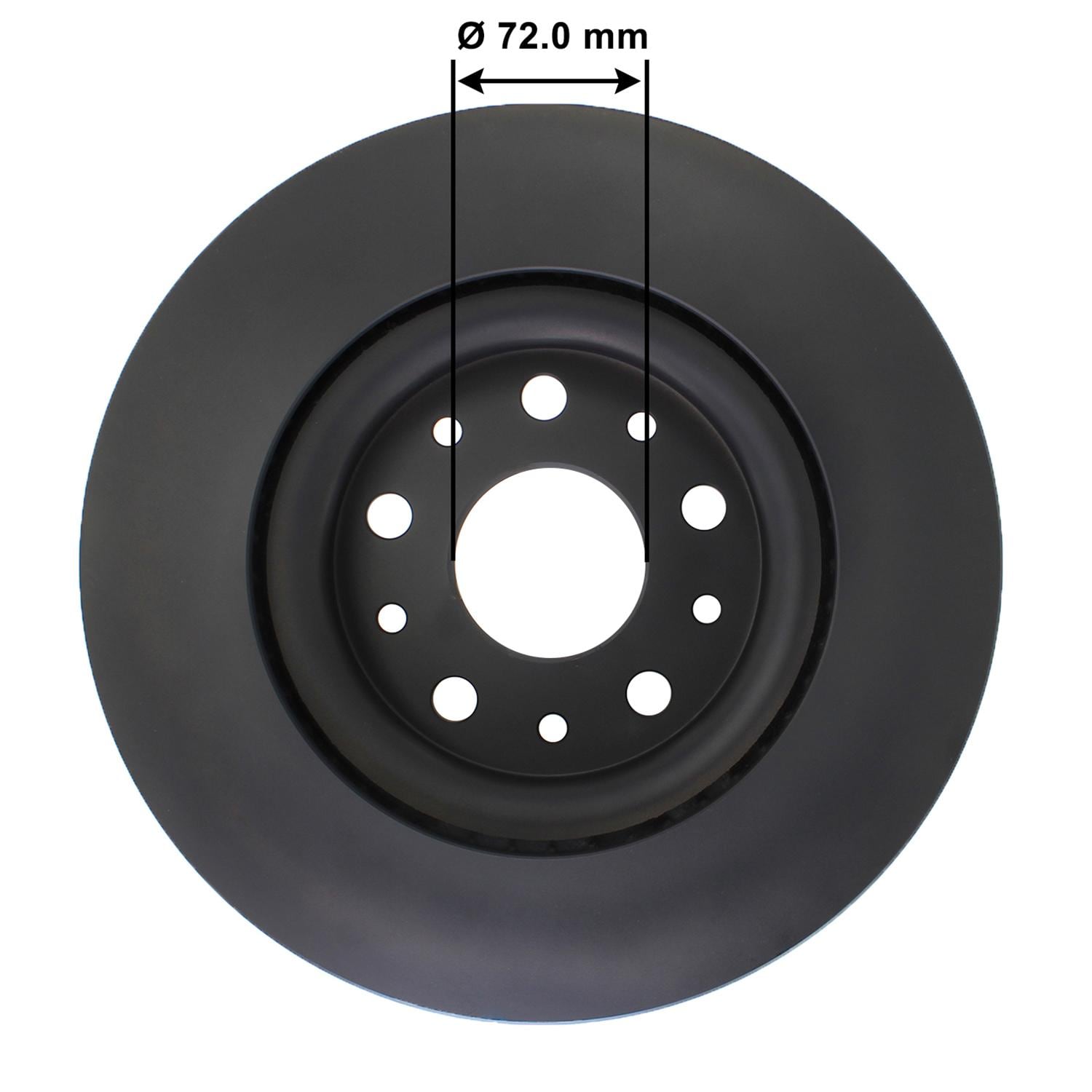 Gold Disc Brake Rotor 72216DG