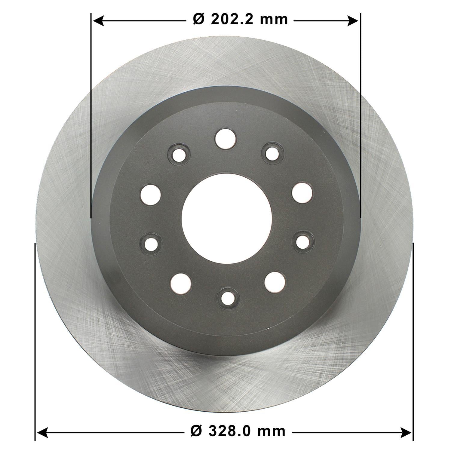 Disc Brake Rotor 72217DL