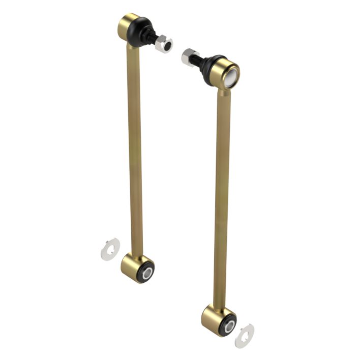 JK Wrangler Front Sway Bar Link Extension Kit, 14.5"