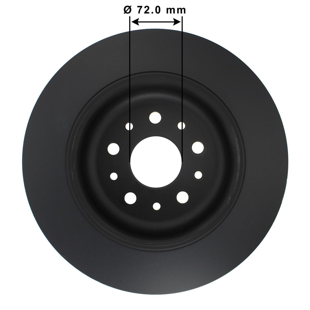 Gold Disc Brake Rotor 72221DG