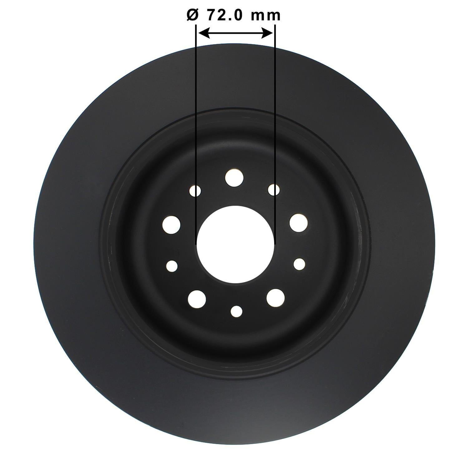 Gold Disc Brake Rotor 72221DG