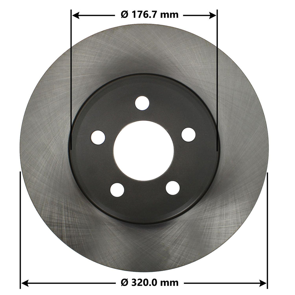Disc Brake Rotor 72226DL
