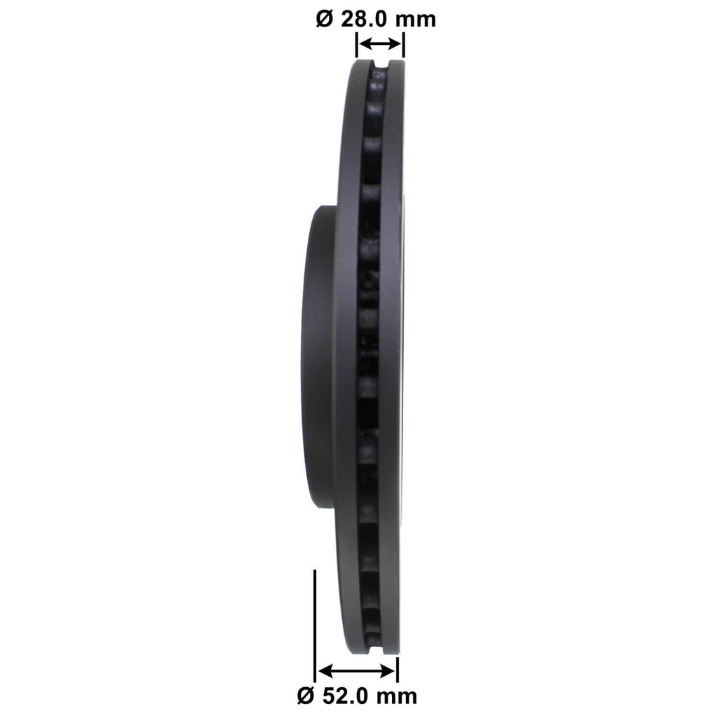 Gold Disc Brake Rotor 72232DG