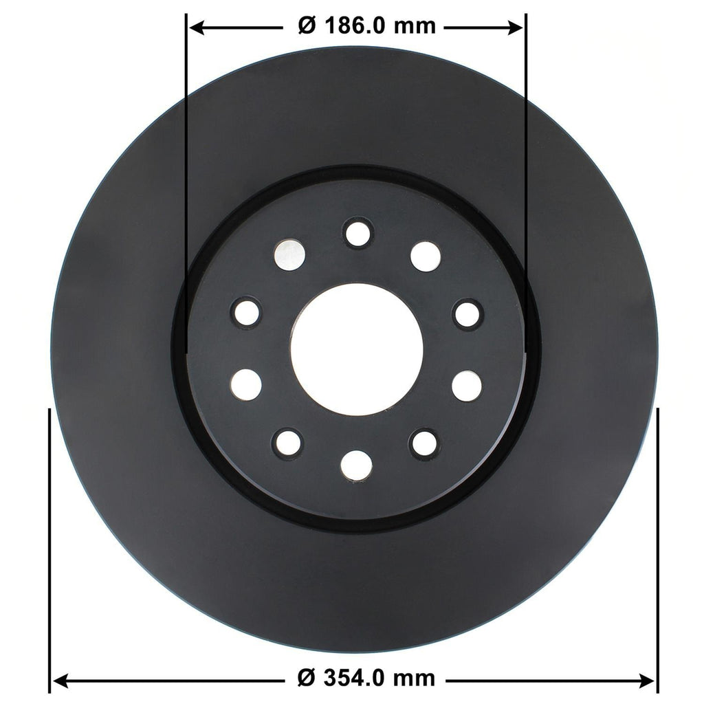 Gold Disc Brake Rotor 72232DG