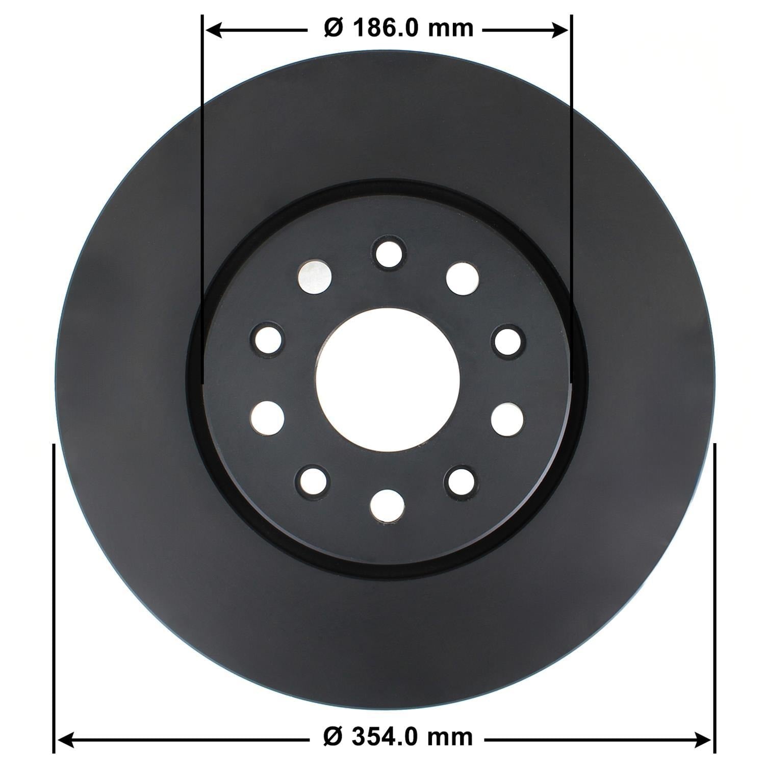 Gold Disc Brake Rotor 72232DG