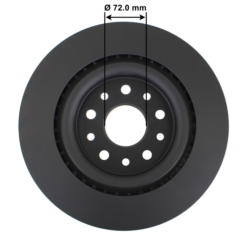 Gold Disc Brake Rotor 72233DG