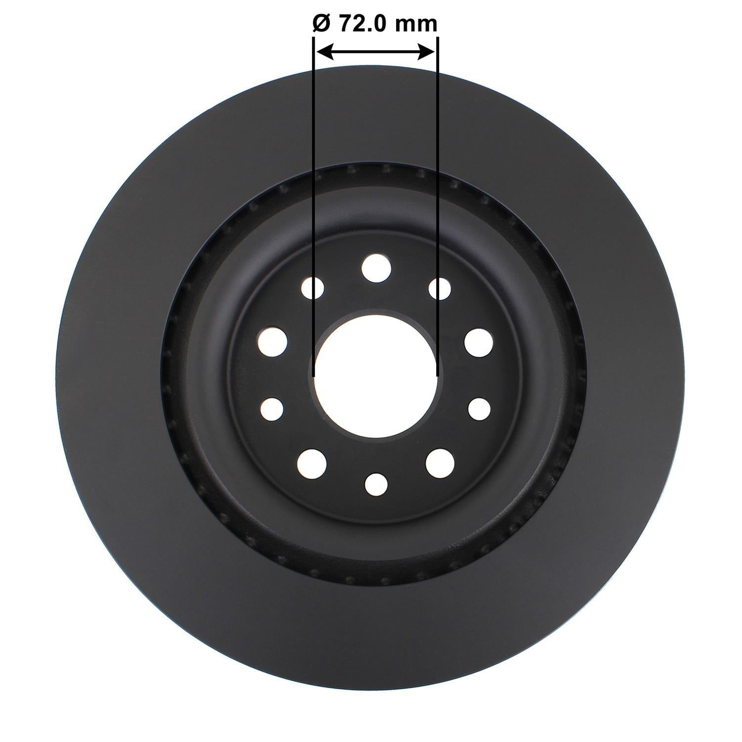 Gold Disc Brake Rotor 72233DG
