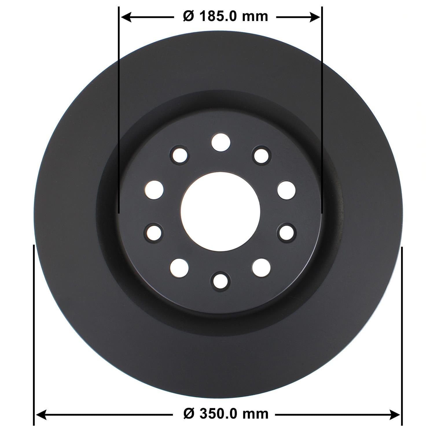 Gold Disc Brake Rotor 72233DG