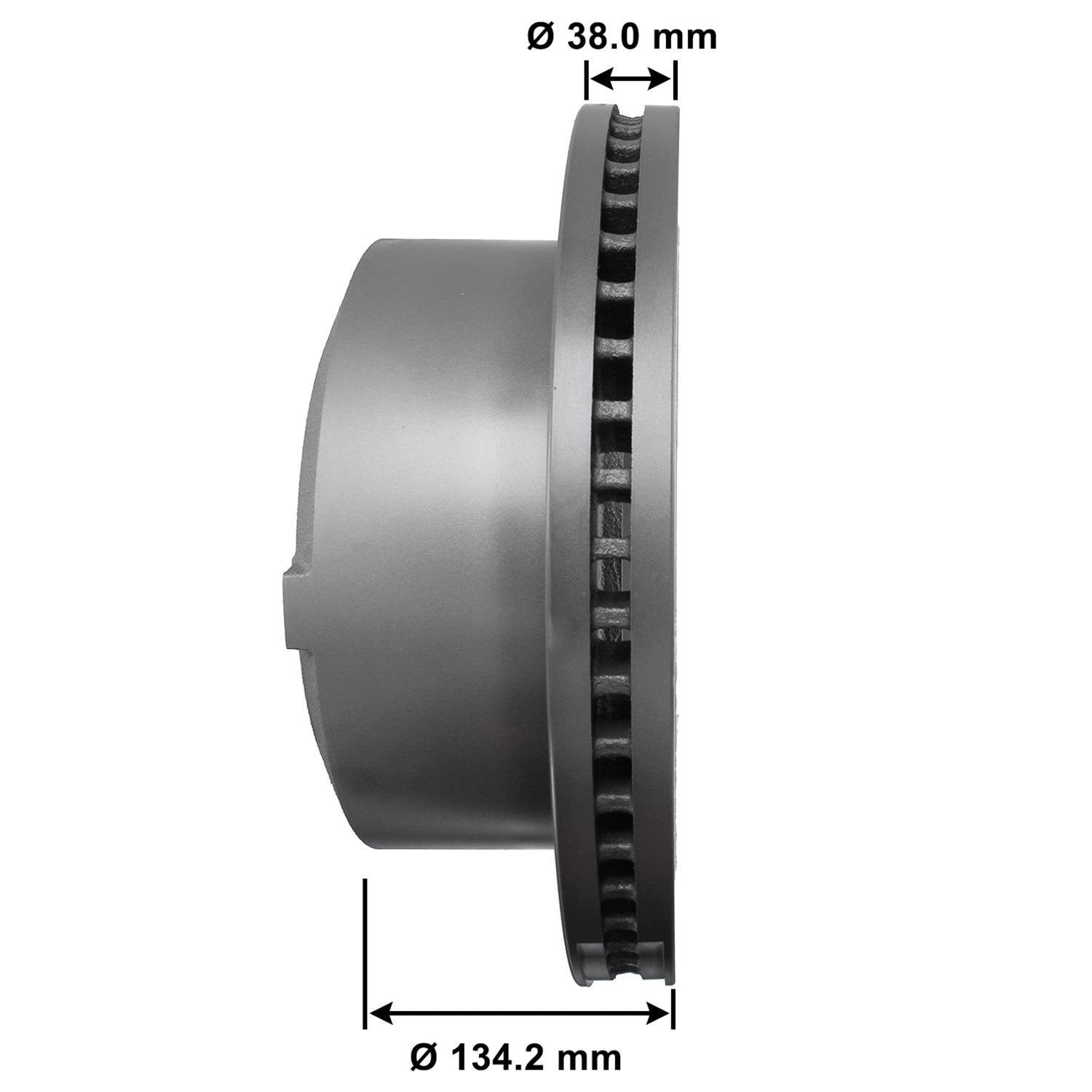 Severe Duty Disc Brake Rotor 72235SD