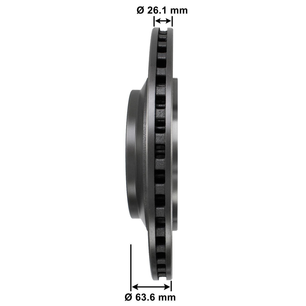 Disc Brake Rotor 72238DL