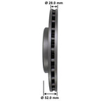 Severe Duty Disc Brake Rotor 72241SD