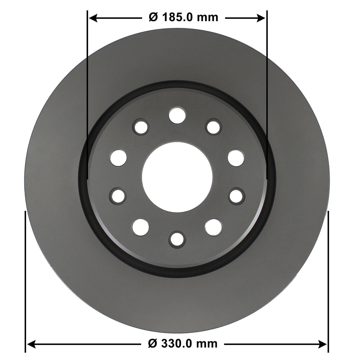 Severe Duty Disc Brake Rotor 72241SD