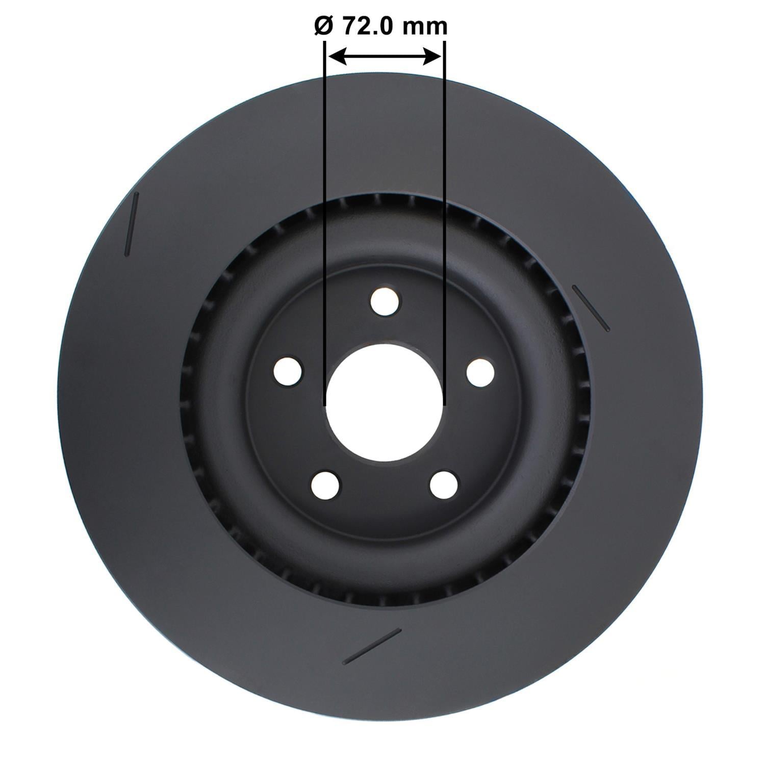 Gold Disc Brake Rotor 72243DG