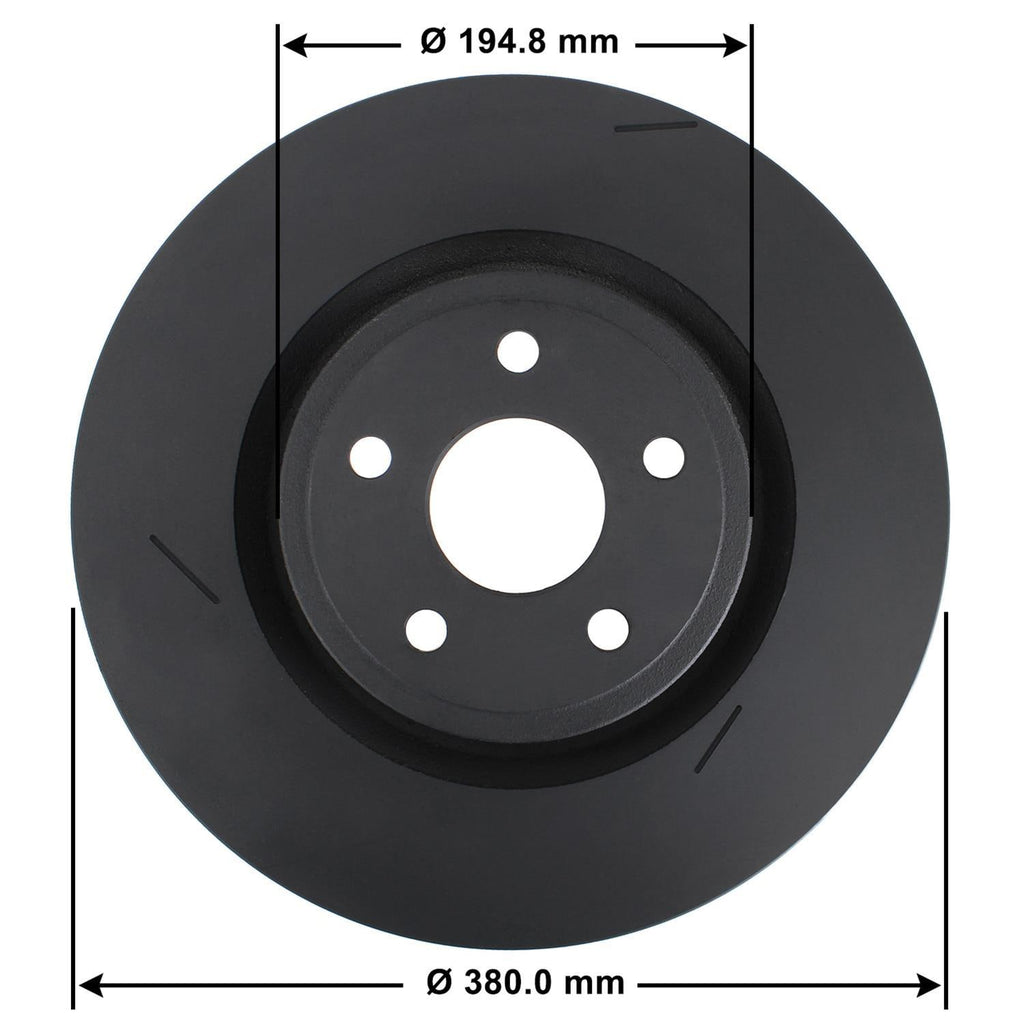 Gold Disc Brake Rotor 72243DG