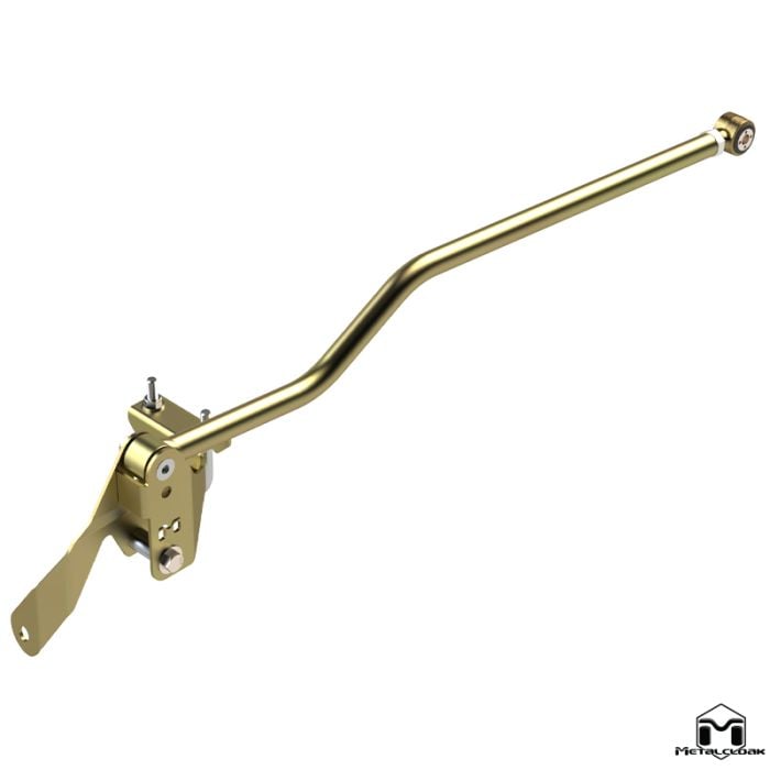 JK Wrangler Long-Travel Durotrak Track Bar Kit, Rear