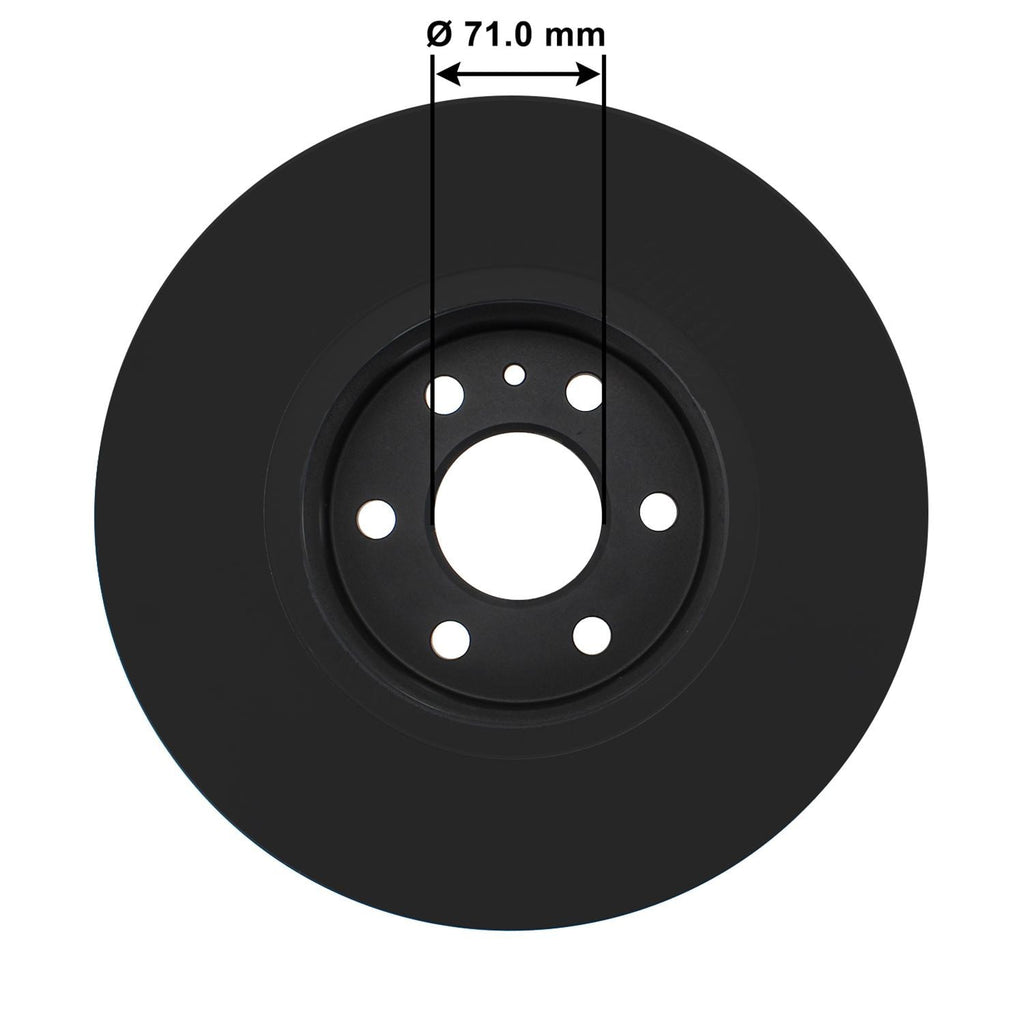 Gold Disc Brake Rotor 72501DG