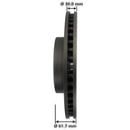 Severe Duty Disc Brake Rotor 72501SD