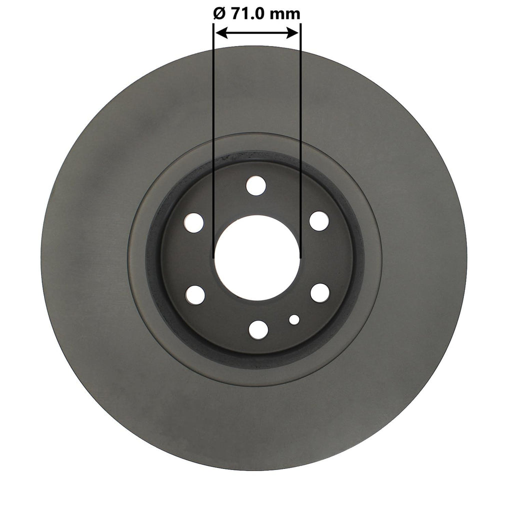 Severe Duty Disc Brake Rotor 72501SD