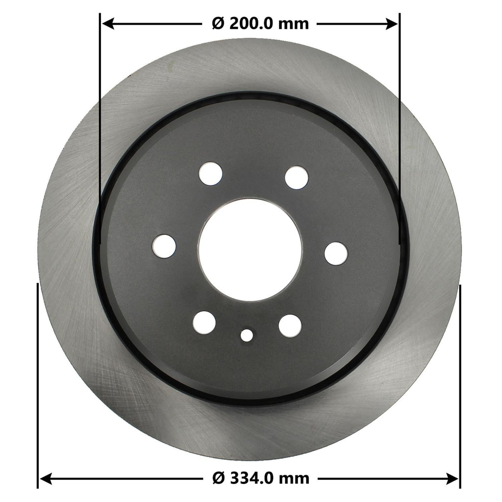 Disc Brake Rotor 72502DL