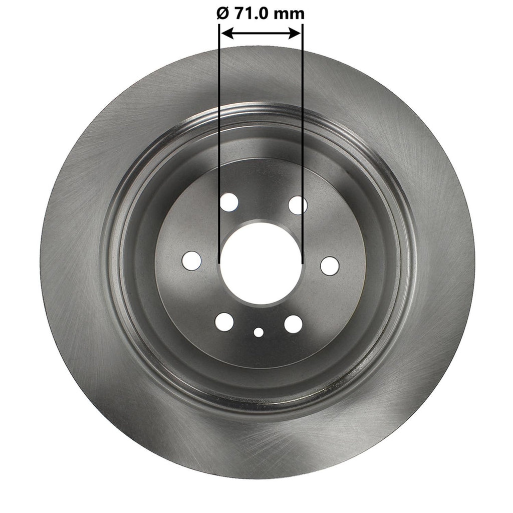 Disc Brake Rotor 72502DL