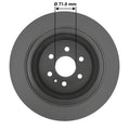 Severe Duty Disc Brake Rotor 72502SD