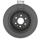 Severe Duty Disc Brake Rotor 72502SD