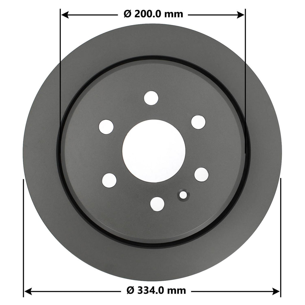 Severe Duty Disc Brake Rotor 72502SD