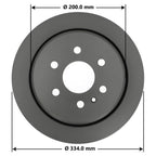 Severe Duty Disc Brake Rotor 72502SD