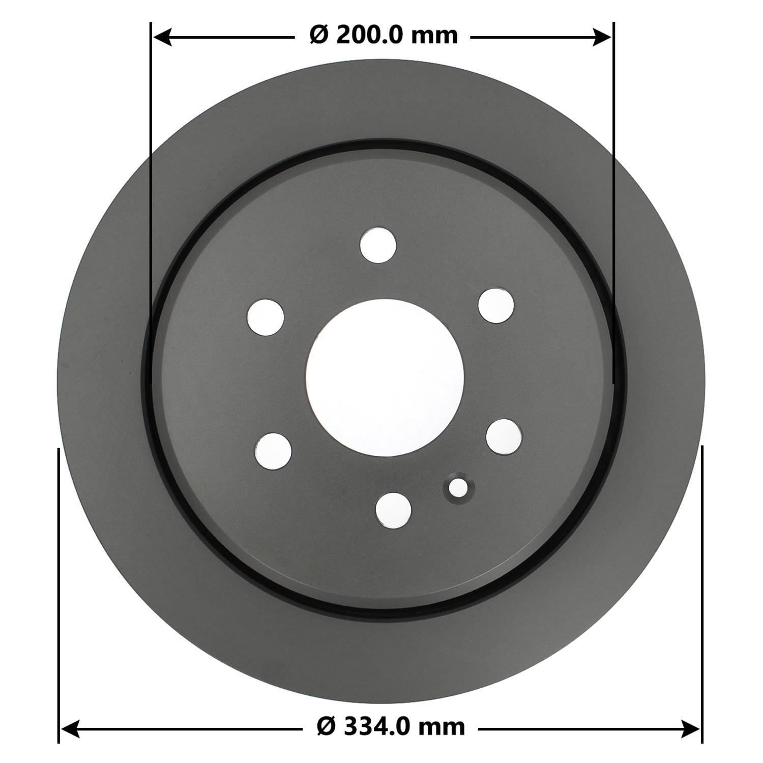 Severe Duty Disc Brake Rotor 72502SD