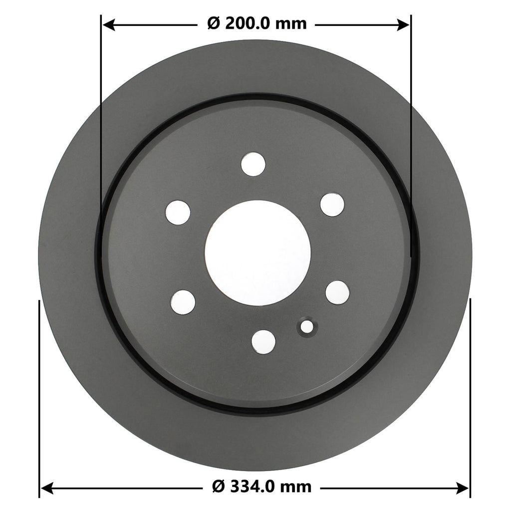 Severe Duty Disc Brake Rotor 72502SD