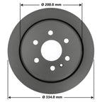 Severe Duty Disc Brake Rotor 72502SD