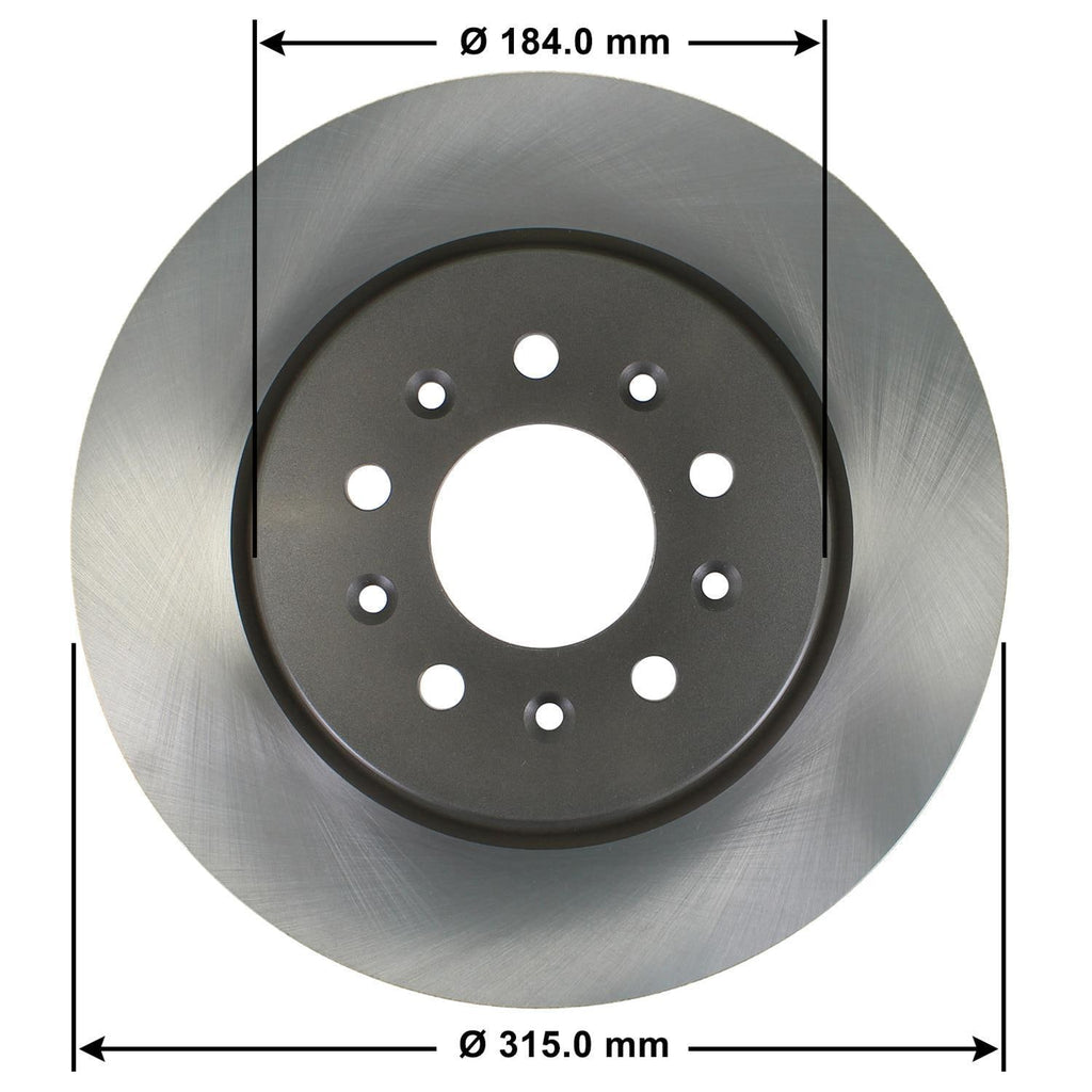 Disc Brake Rotor 72505DL