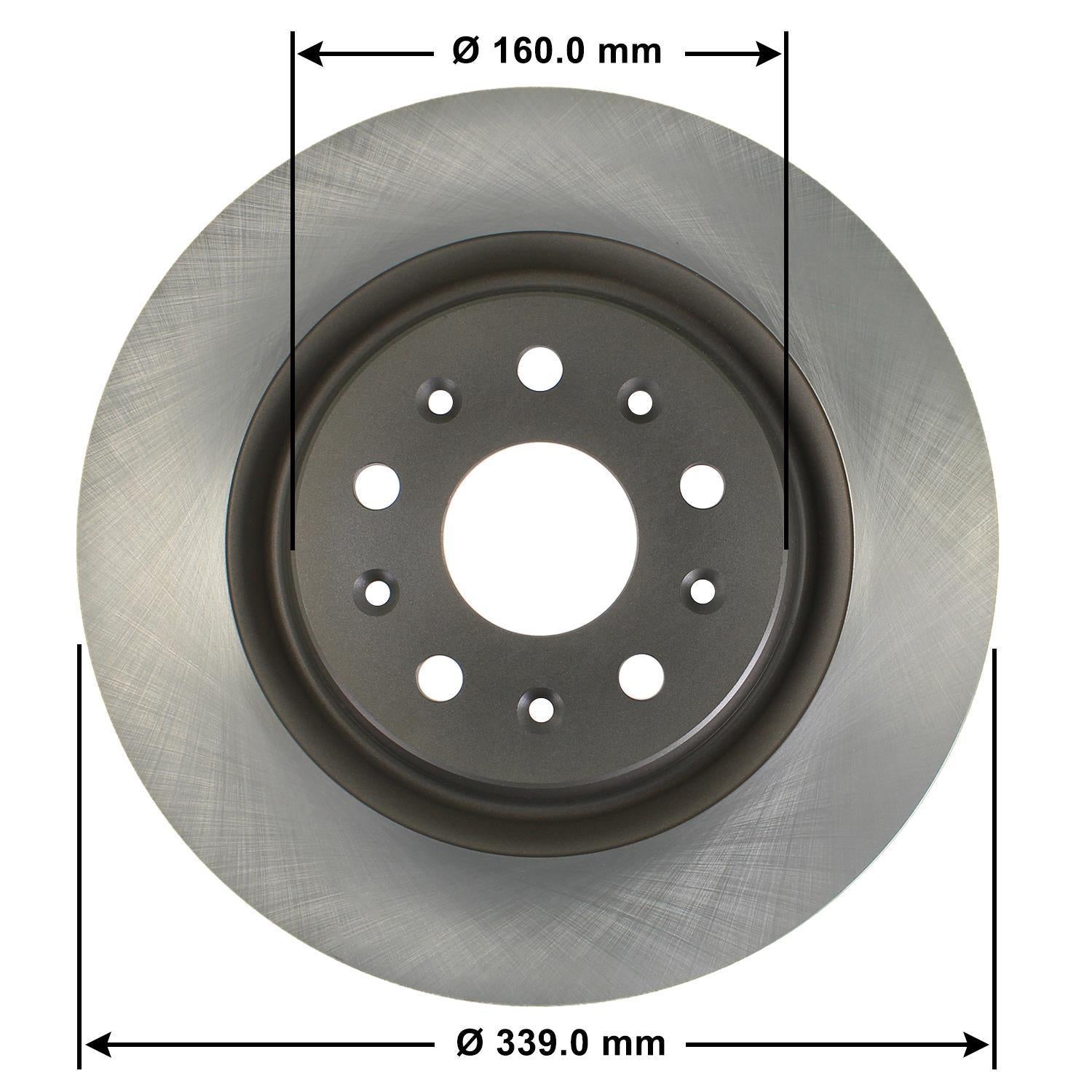 Disc Brake Rotor 72507DL