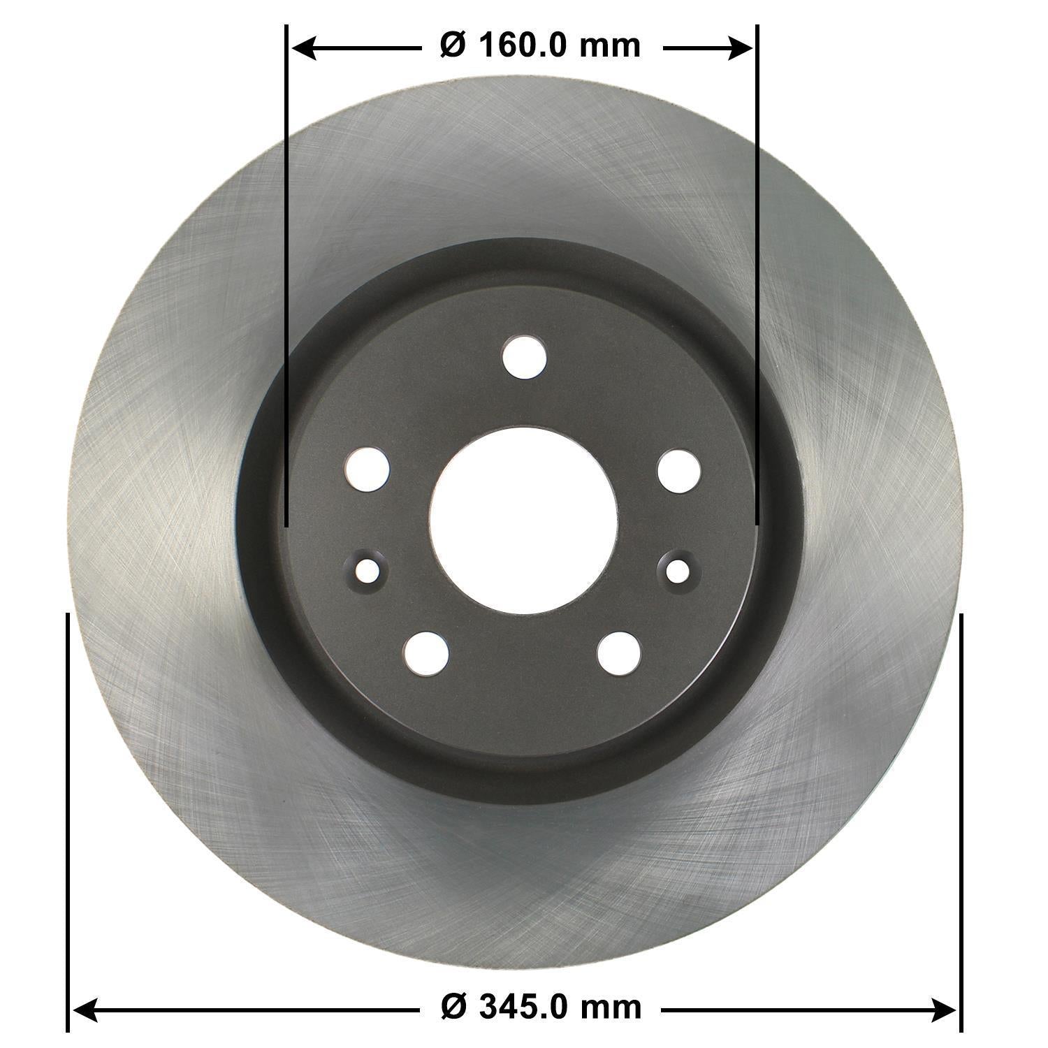 Disc Brake Rotor 72508DL