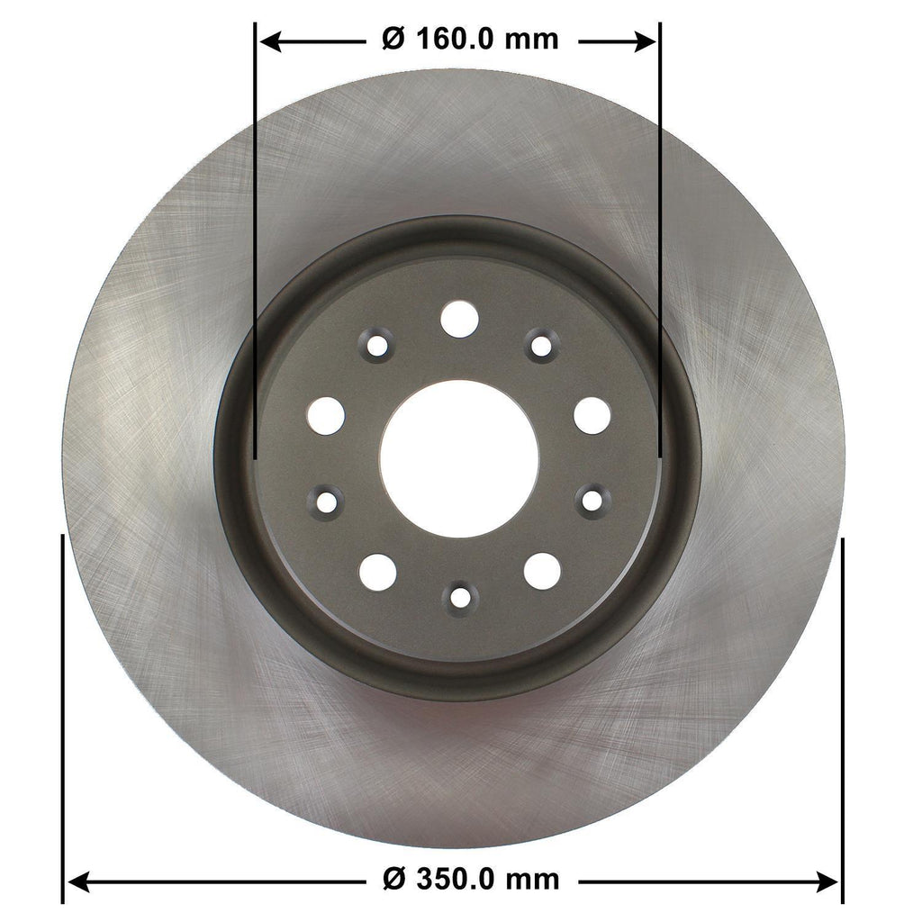 Disc Brake Rotor 72509DL