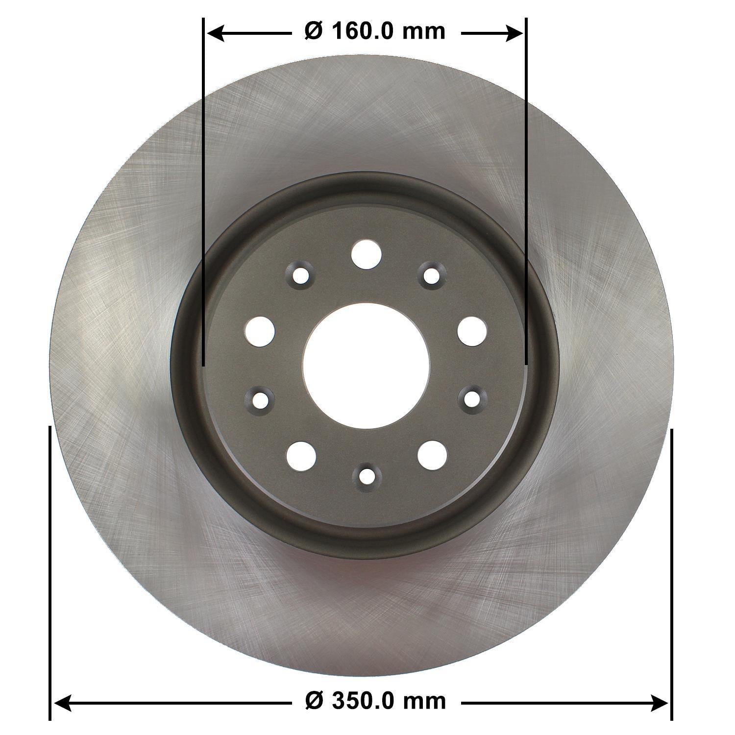 Disc Brake Rotor 72509DL