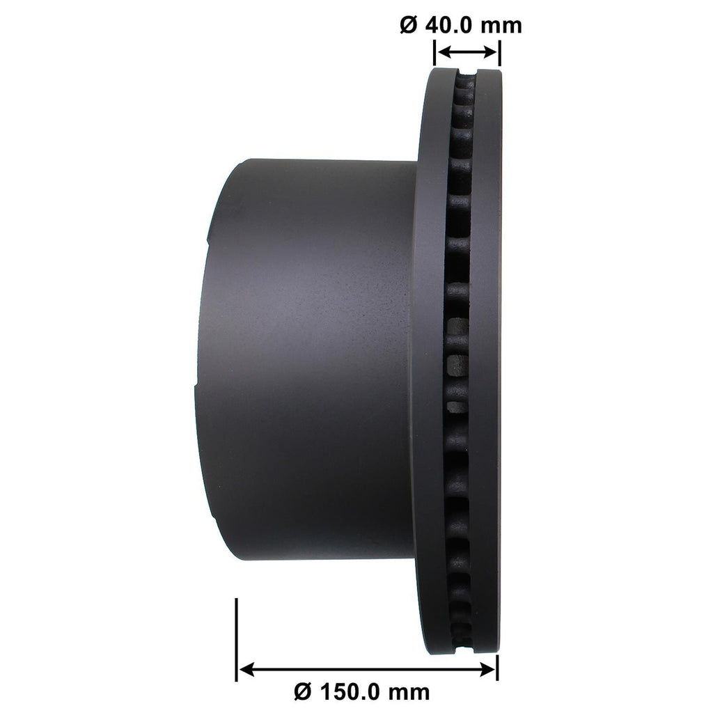 Gold Disc Brake Rotor 72510DG