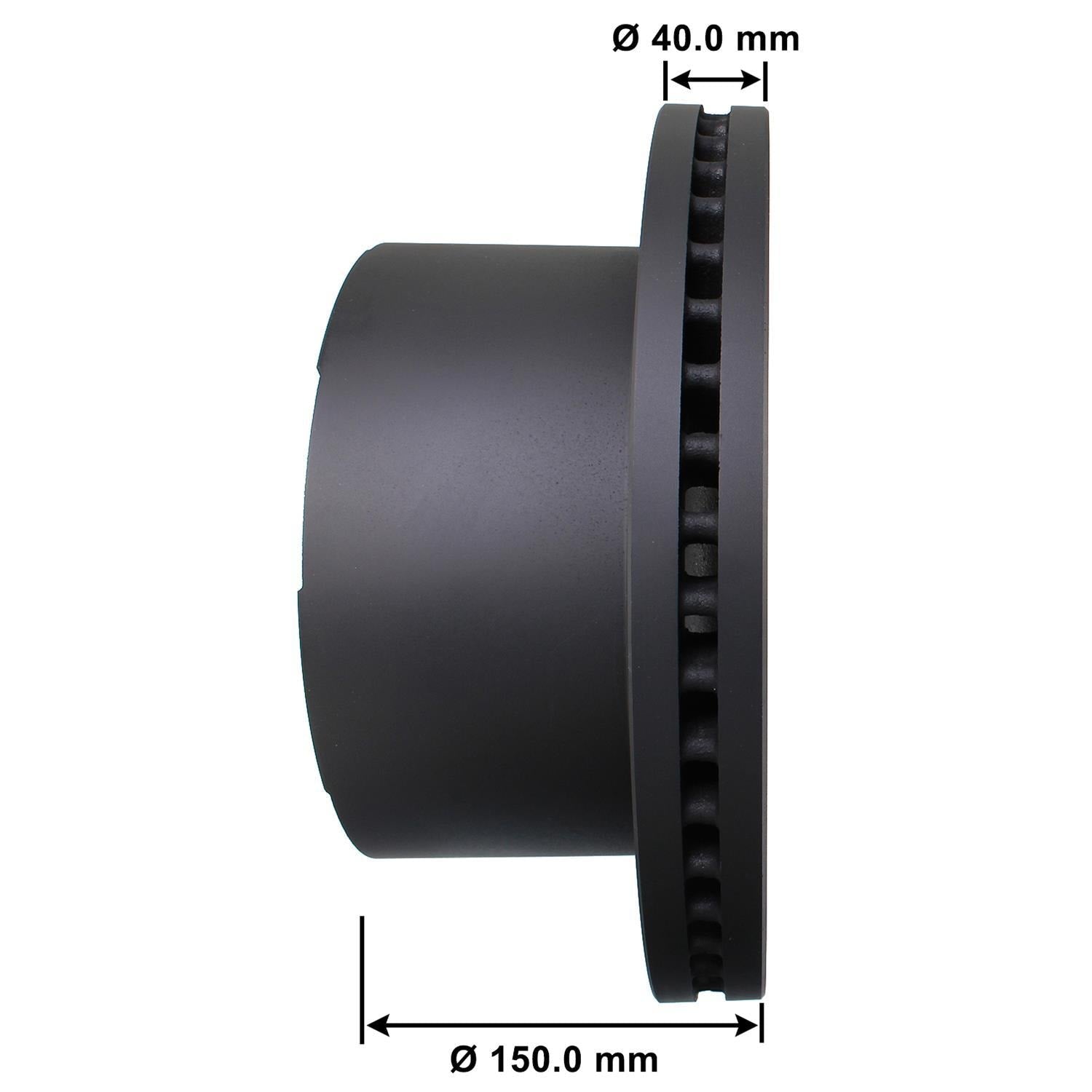 Gold Disc Brake Rotor 72510DG