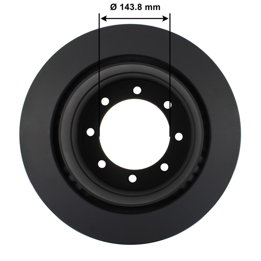Gold Disc Brake Rotor 72510DG