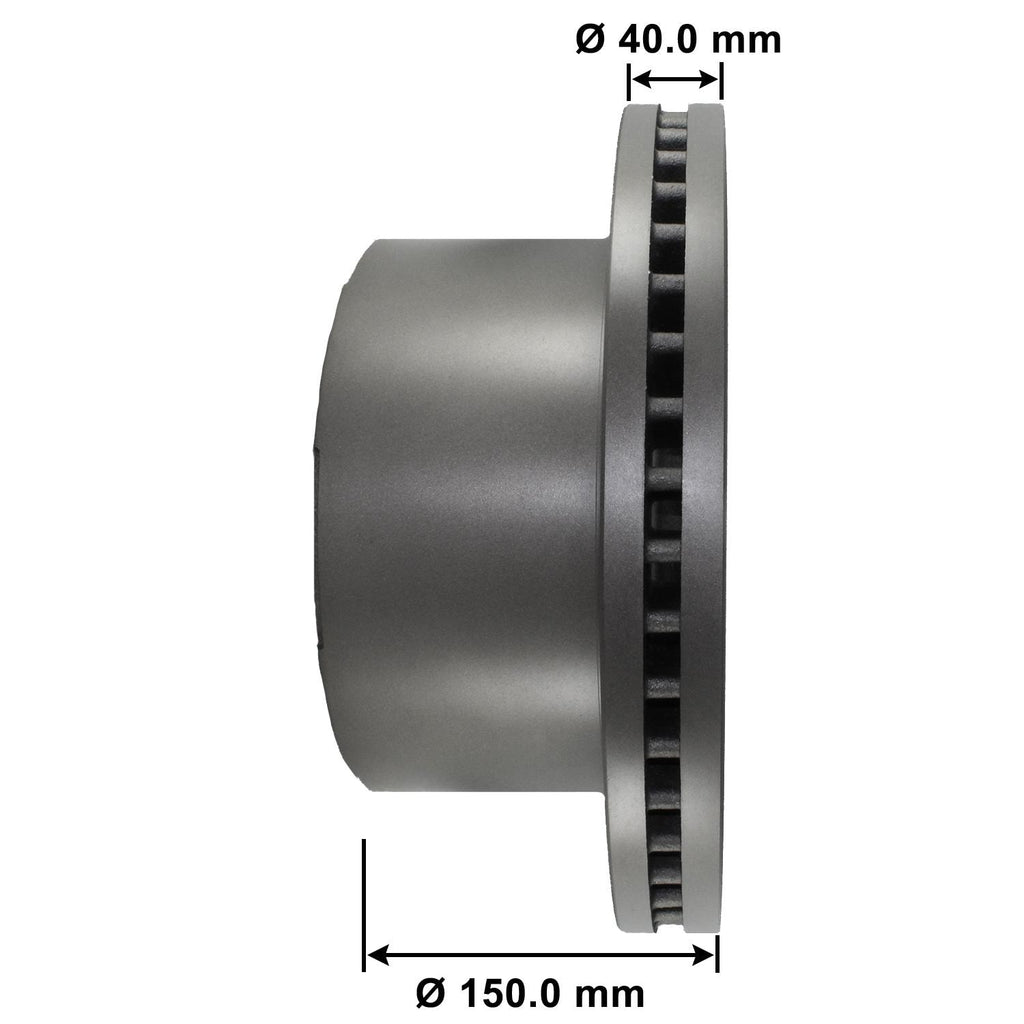 Severe Duty Disc Brake Rotor 72510SD